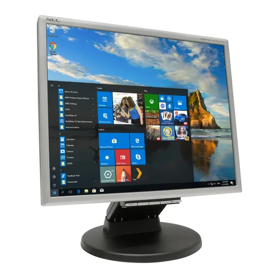 Ремонт монитора NEC LCD175VXM+